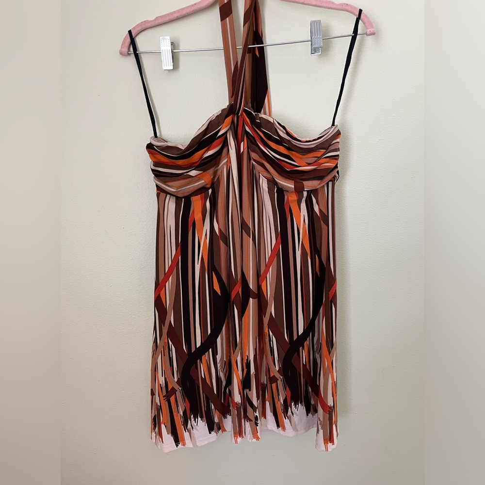 Stretchy halter tunic